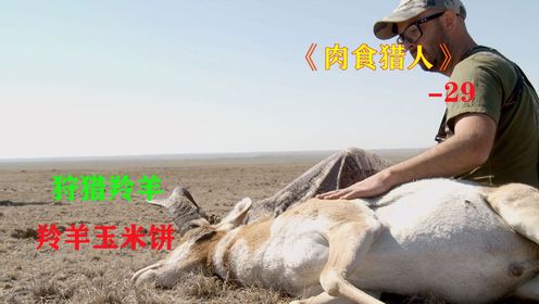 肉食猎人29：狩猎羚羊，吃美味的羚羊辣椒玉米饼 