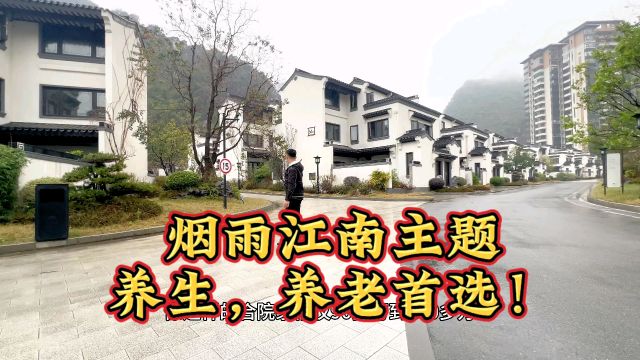 分享~南宁招商十里云裳烟雨江南中式合院,养生,养生首选!仅九十多万就可以拿下!