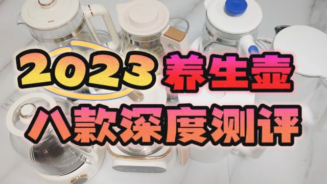 2023年养生壶深度测评,八款宫菱、美的、小熊等分析