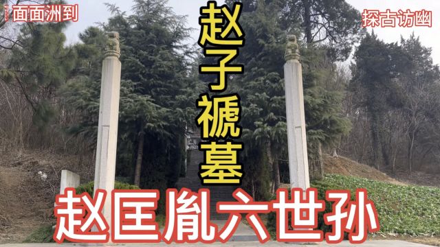 探访北宋宋太祖赵匡胤六世孙赵子禠之墓,他是镇江大港镇赵姓始祖