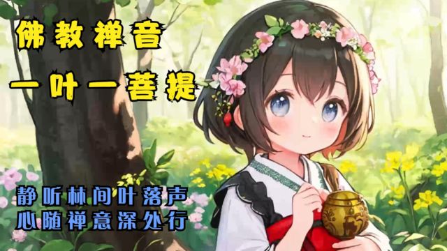 佛教音乐《一叶一菩提》 静心禅音 养心静神 安静冥想 优美纯音