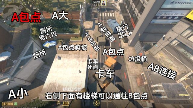 死亡游乐园报点教学,死亡游乐园点位名称,Overpass报点教学