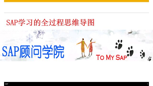 SAP学习的全过程思维导图架构图5