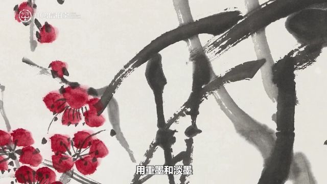 齐白石孙女齐慧娟鉴定齐白石《梅花八哥》,齐白石传人齐良芷弟子齐白石家族专用书画鉴定师齐白石书画院院长汤发周发布