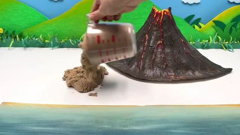侏罗纪世界火山和恐龙鲨鱼动物模型玩具