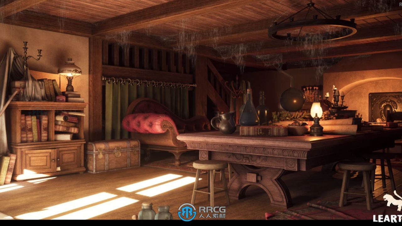 奇幻世界建筑室内环境场景ue游戏素材 rrcg