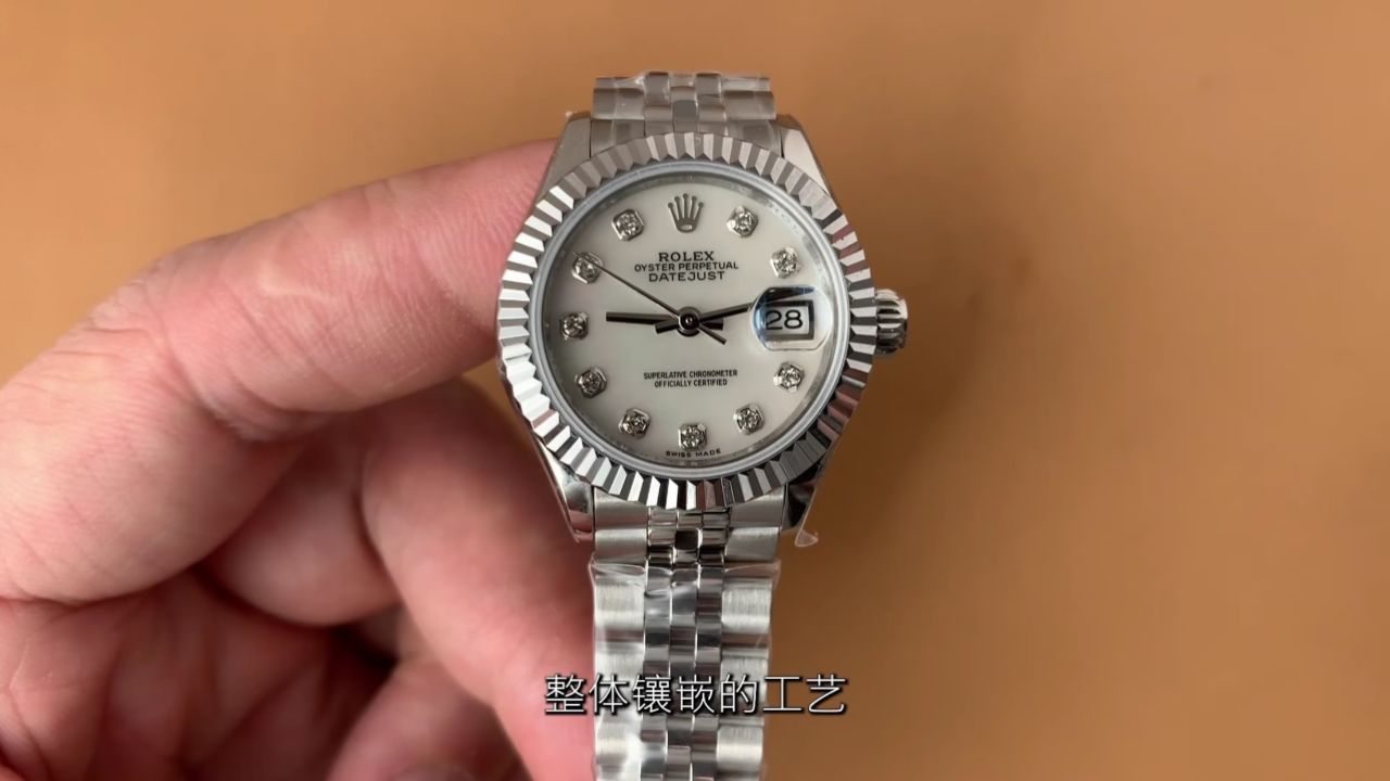 gs日志型女表 28毫米 日本西铁城nh05机械机芯