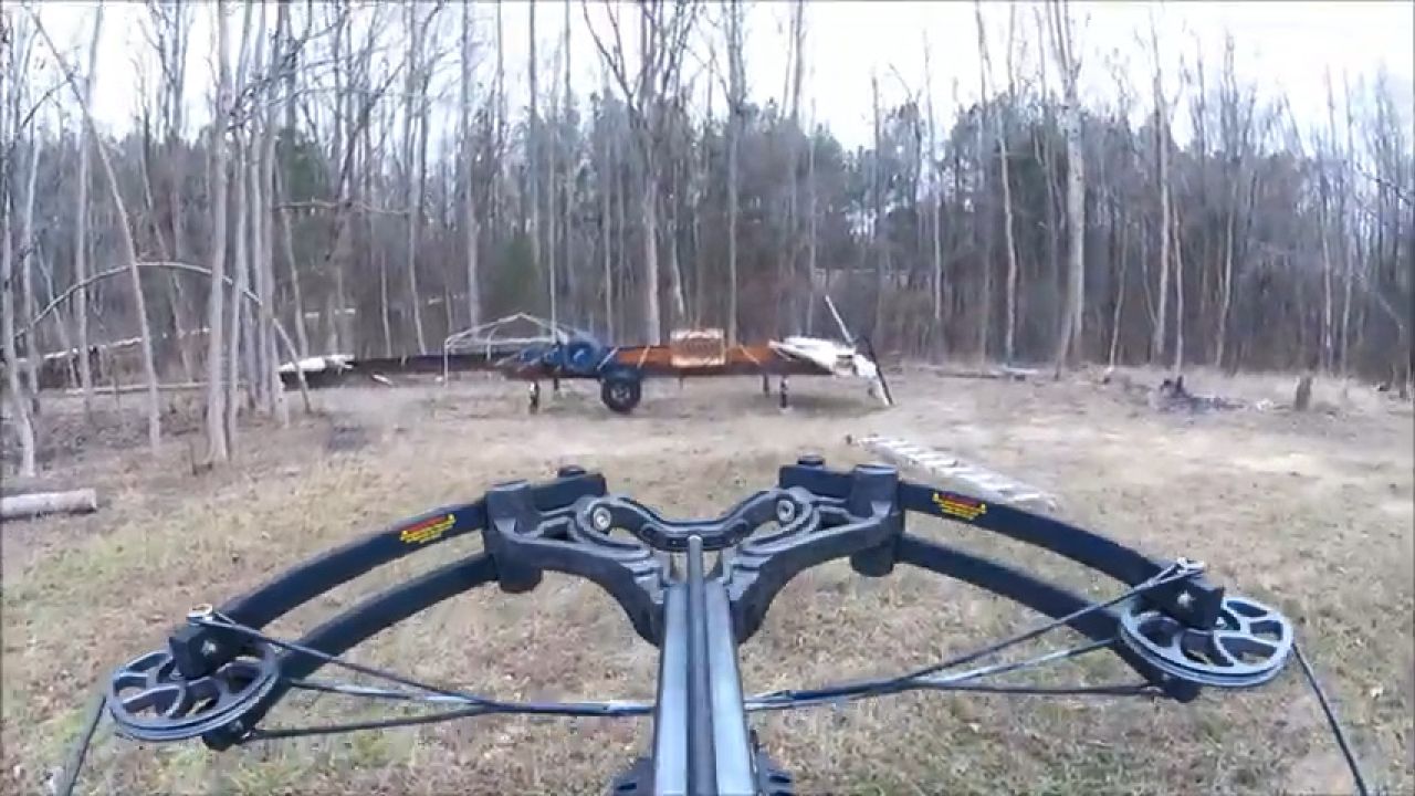 国外合法拍摄pse谜复合弓弩/rdx365十字弓弩户外打靶娱乐性能测试