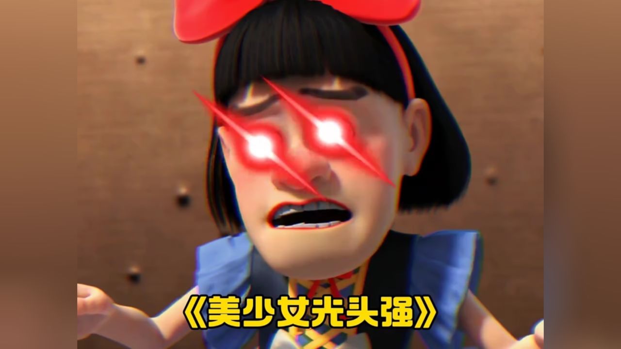 光头强cos女装惨遭小鸟嘲笑,不得不说还挺好看的!
