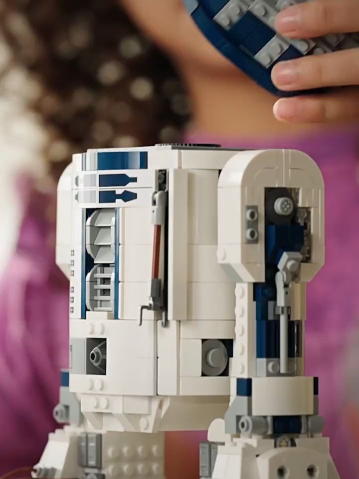 乐高积木星球大战系列 r2-d2 机器人益智拼装玩具 75379