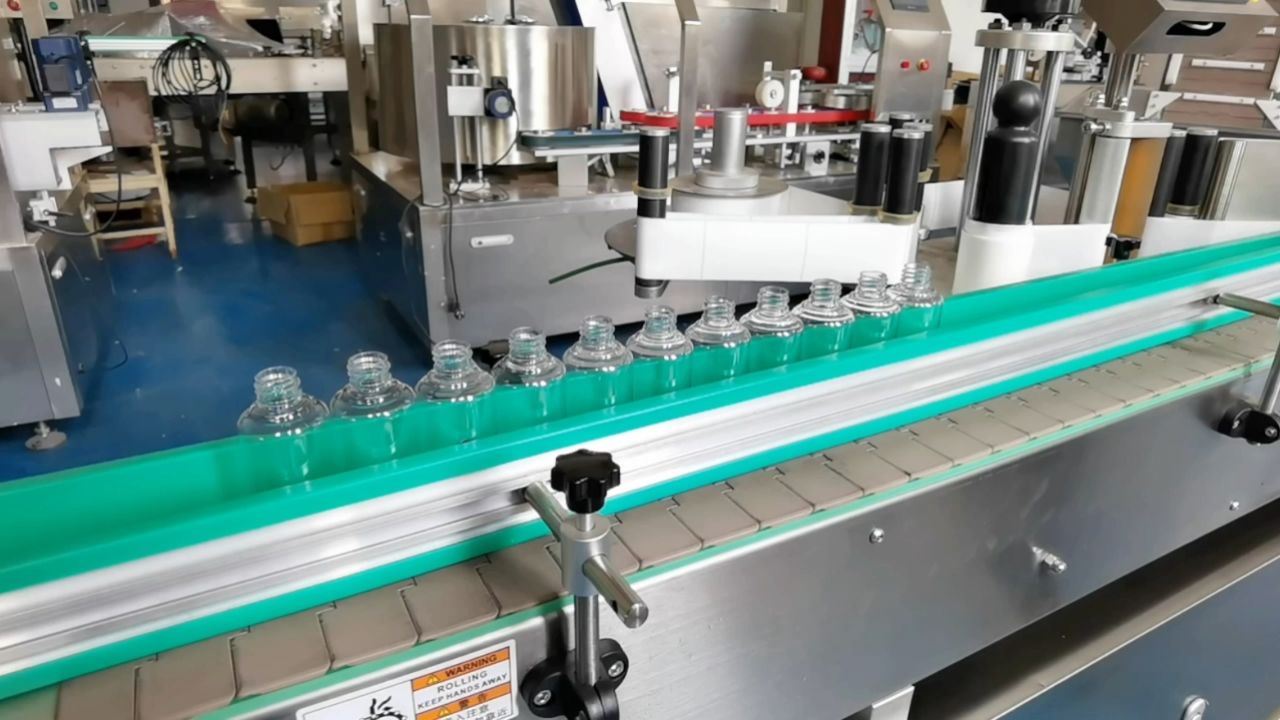 全自动酒瓶塑料瓶玻璃瓶洗手液不干胶贴标机