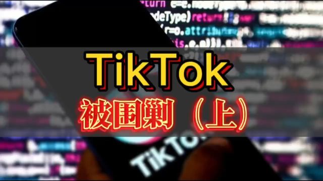 TikTok被围剿(上)