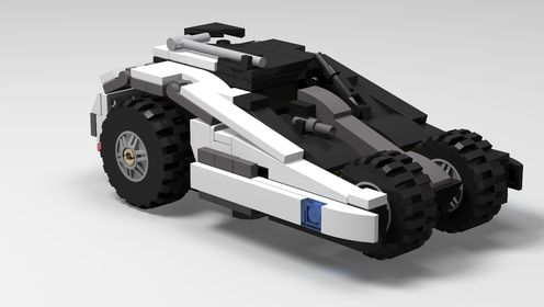 onebrick:乐高积木蝙蝠车