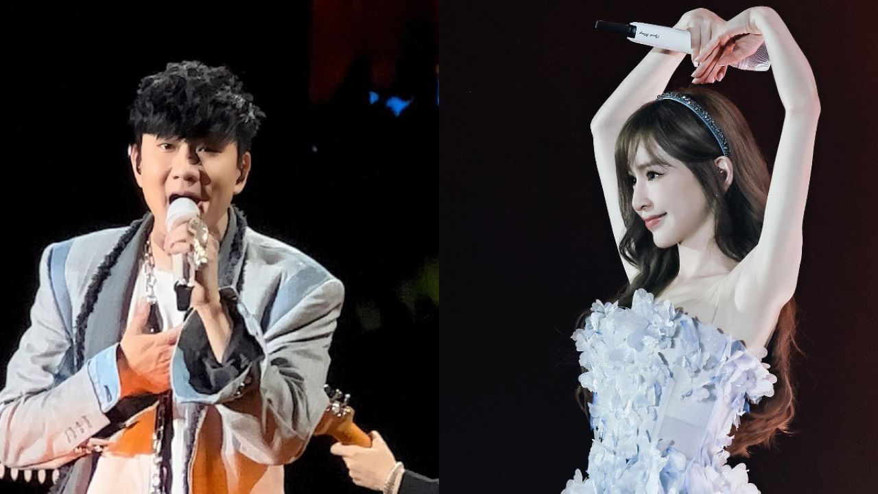 林俊杰天津演唱会举办,唱《当你》送给隔壁王心凌,女方现场回应堪称