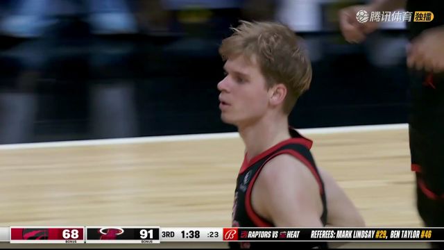 NBA常规赛：猛龙vs热火中文解说全场回放