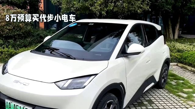 8万预算买一辆代步小电车,怎么选?