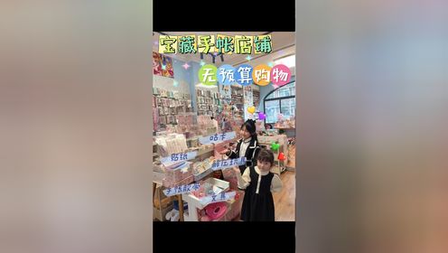 解压体验 沉浸式逛街～手帐店购物买什么？