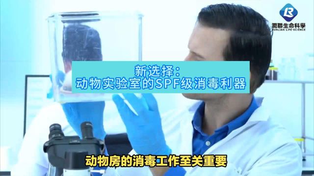 新选择:动物实验室的SPF级消毒利器