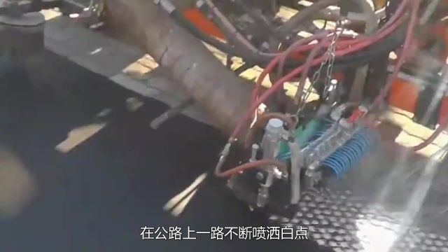 在道路上喷涂白色点状线,是什么最新的标识线吗?它的作用有哪些