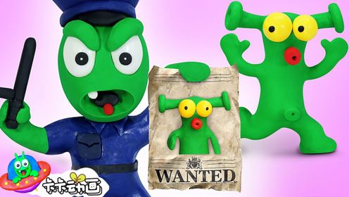 卡卡趣玩动画:卡卡用神奇黏土捏出了一个小人,竟然还会跑会动会捣乱!