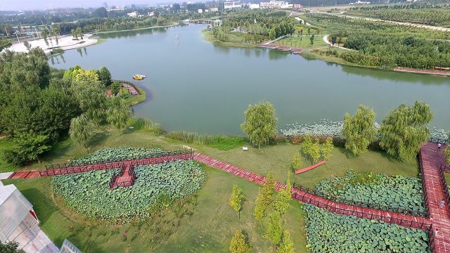 宋夹城体育公园:1地双景,扬州的绿色运动新地标!