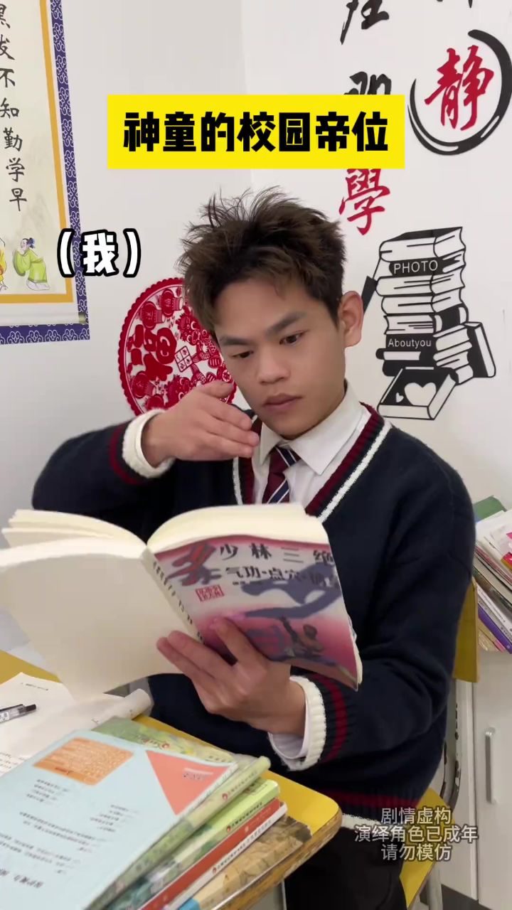如果你和神童一样高智商开家长会是你爸站着还是你站着？_高清
