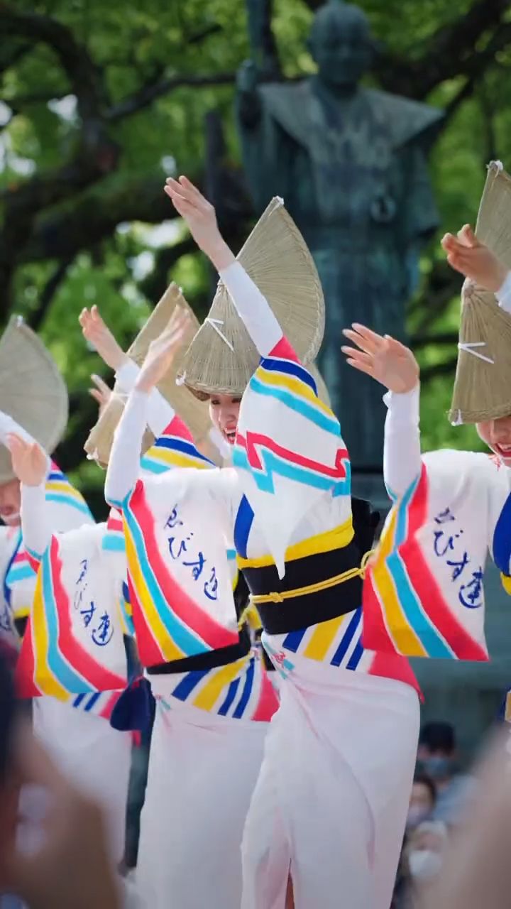 日本传统民族舞表演