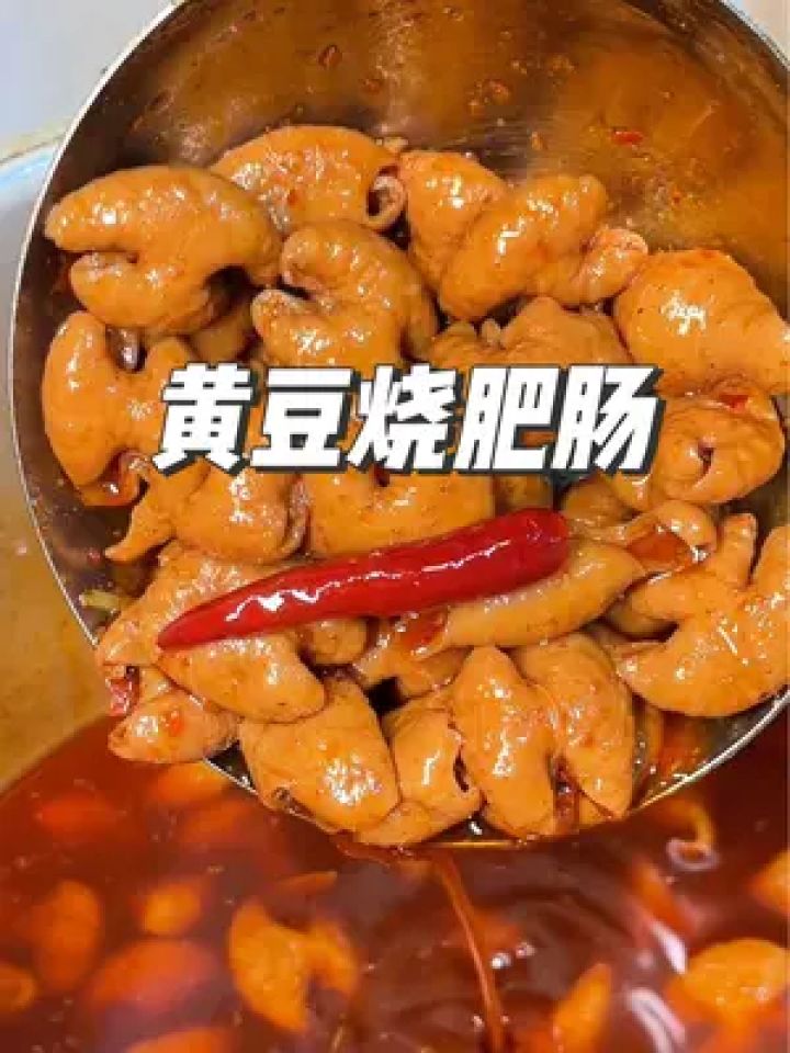 红烧肥肠这样做,肥而不腻,软糯q弹,更加费米饭#肥肠鸡 #肥肠 #红烧