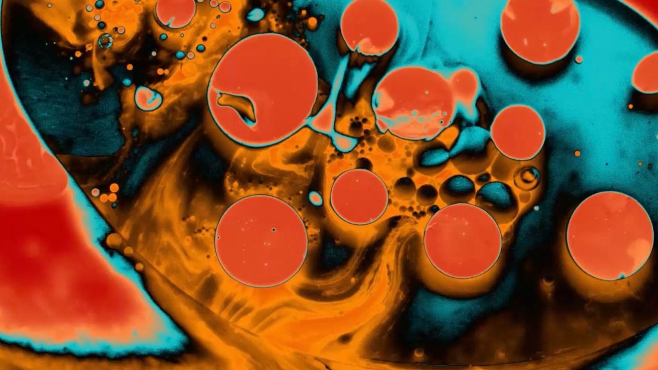 视频素材 51组4k多彩液体流动背景素材 liquid acid visuals