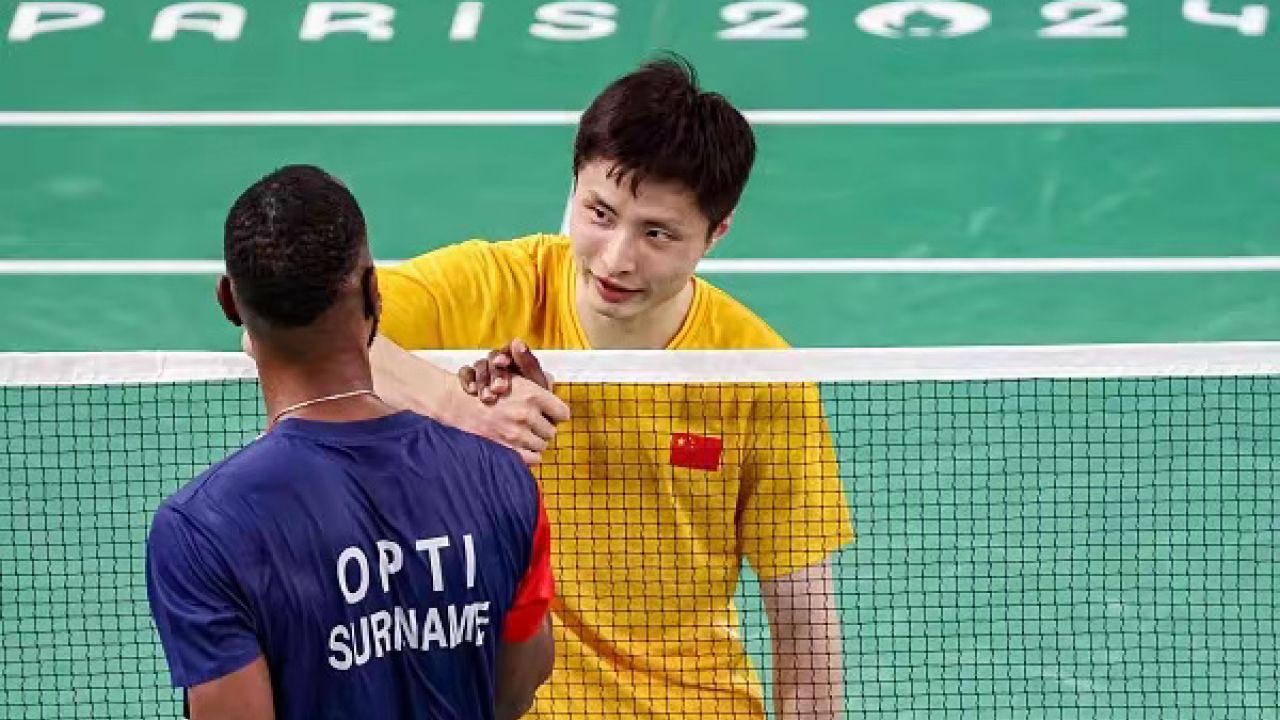 面对世界第一他已尽力!索伦三届奥运一轮游,他是苏里南唯一希望