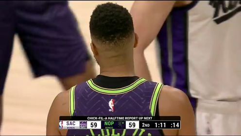 《NBA全场集锦》【回放】国王vs鹈鹕第2节英文原声回放