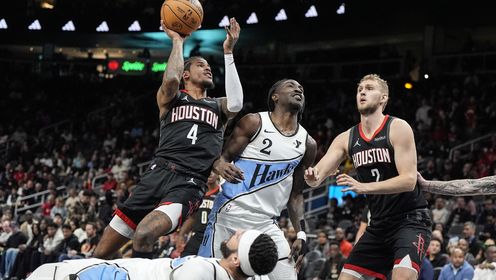 《NBA全场集锦》【原声】火箭100-96老鹰 特雷杨21+3+9火箭末节发威险胜老鹰