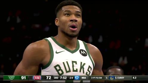 《NBA全场集锦》【回放】雄鹿vs活塞英文原声全场回放