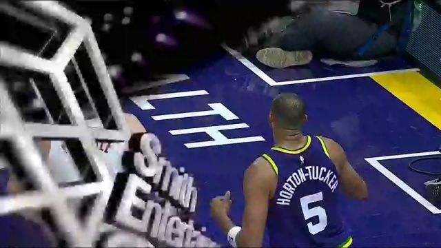 NBA常规赛：火箭vs爵士第4节英文原声回放