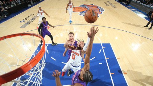 《NBA全场集锦》【纯享】猛龙vs尼克斯精华回放 唐斯27+13阿奴诺比27分尼克斯大胜猛龙