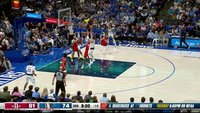 东契奇vs火箭集锦 带伤作战轻取37+9+12准三双