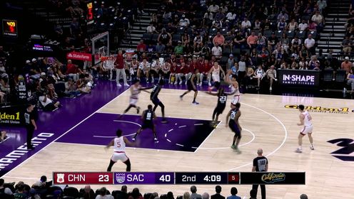 《NBA全场集锦》技术相当细腻娴熟！杨瀚森转身甩开防守轻取两分