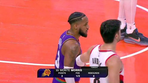 《NBA全场集锦》【回放】开拓者vs太阳第2节英文原声回放