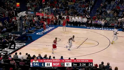 《NBA全场集锦》【回放】独行侠vs鹈鹕第3节中文解说回放