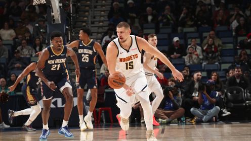 《NBA全场集锦》【原声】掘金132-129鹈鹕 约基奇27+13+10率队加时赛险胜鹈鹕