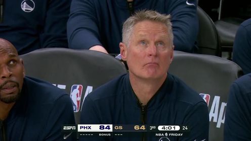 《金州勇士》NBA常规赛：太阳vs勇士第3节中文解说回放