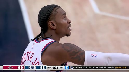《洛杉矶快船》NBA常规赛：火箭vs快船第3节英文原声回放
