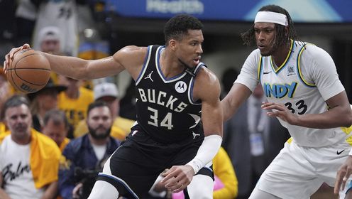 《NBA全场集锦》【球星】字母哥vs步行者集锦 拿到30+20+13统治级表现难阻球队1-4惨遭淘汰