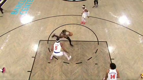《布鲁克林篮网》NBA常规赛：尼克斯vs篮网第2节英文原声回放