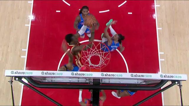 雷霆vs老鹰第2节中文解说回放