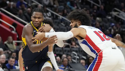 《NBA全场集锦》【原声】步行者131-123活塞 马图林替补出战砍30分送活塞20连败