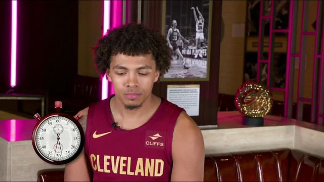 NBA常规赛：爵士vs骑士第2节英文原声回放