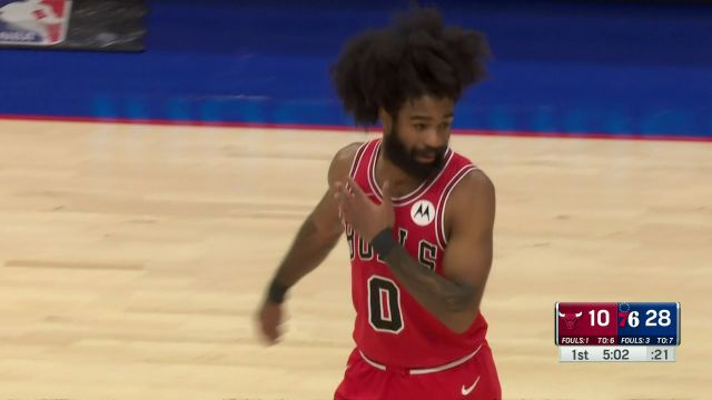 瞬间将对手打崩 76人轰下22-2进攻高潮摧毁公牛防线