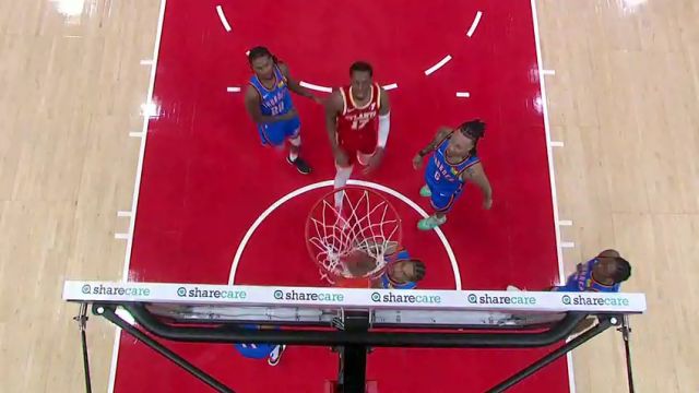 雷霆vs老鹰第2节英文原声回放