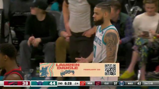 猛龙vs黄蜂第2节英文原声回放